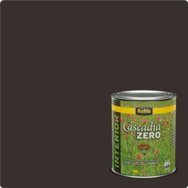 Rodda Paint CASCADIA ZERO Interior Semigloss Low VOC Paint & Primer in One, Quart, Chocolate Raspberry
