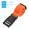 sourcing map Utility Strap with Buckle 1x40 Inch Polyester Quick