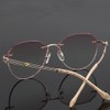 Silver Metal Replacement Nose Bridge Eyeglass Pads Pieces Screw and