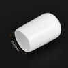 sourcing map 15pcs Rubber End Caps 12mm ID Vinyl Round