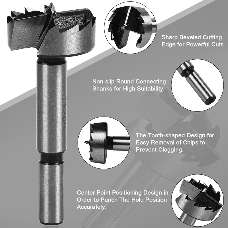 Forstner Drill Bit 60 mm for Hard and Softwood, Forstner
