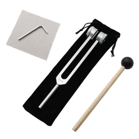 Wuyituart 128 Hz Tuning Fork Aluminum Alloy Diapason 128hz Healing Instrument Set Sound Therapy