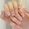 French False Nails Tip Press on Nails with Glue, Square