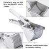 Potato Ricer, MEETOZ Potato Masher Stainless Steel Professional Masher Kitchen
