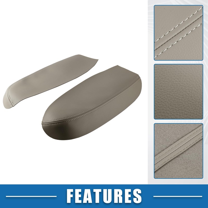 X AUTOHAUX Car Front Door Panel Armrest Cover Interior Door