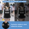 Dog Carrier Backpack Pet Puppy Carrier Front Pack Breathable Head