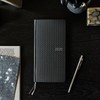 Almost Daily Notebook, 2025 Weeks Paper Series, Black Gingham, Starts