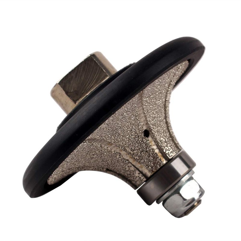 Raizi B25 25mm Demi-bullnose/Roundover Diamond Hand Profiler/Router Bits for Granite