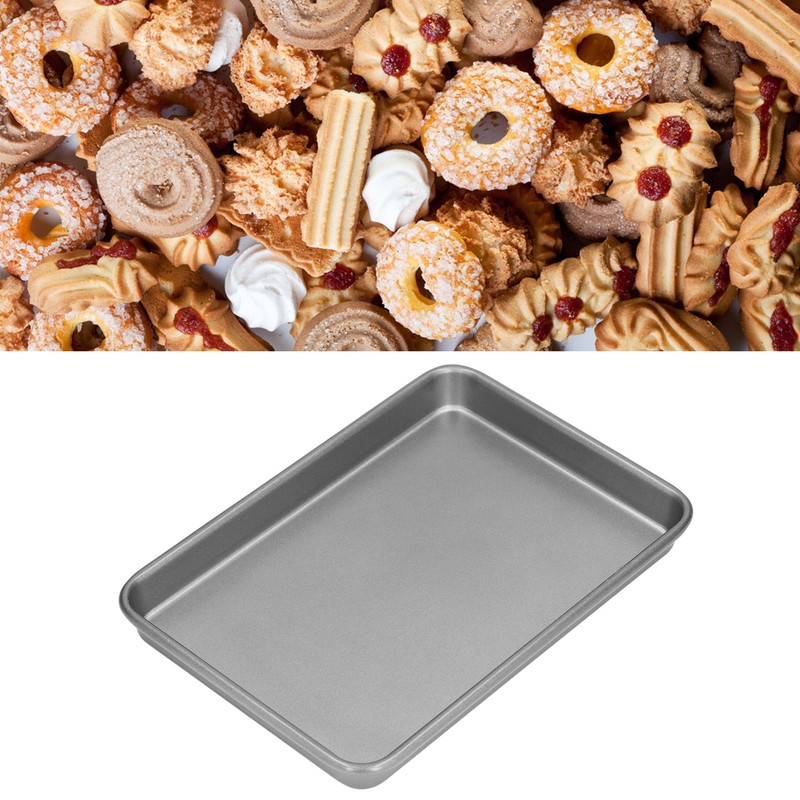 Baking Tray Rectangular Durable Strong High Temperature Resistance 3 Sizes