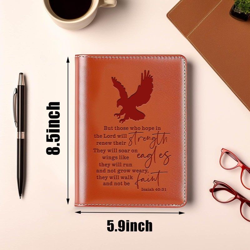 Eagle Gift Soar On Wings Like Eagles Isaiah 40:31 Notebook