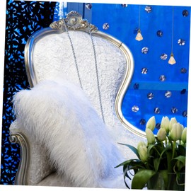 Hoement Ceiling Fan Pendant Decorative Fan Pulls Ceiling Fan Pull Crystal Ceiling Lamp Chains Crystal Pendant Chain Crystal Ceiling Light Pull Chain Gem European Style Wrought Iron