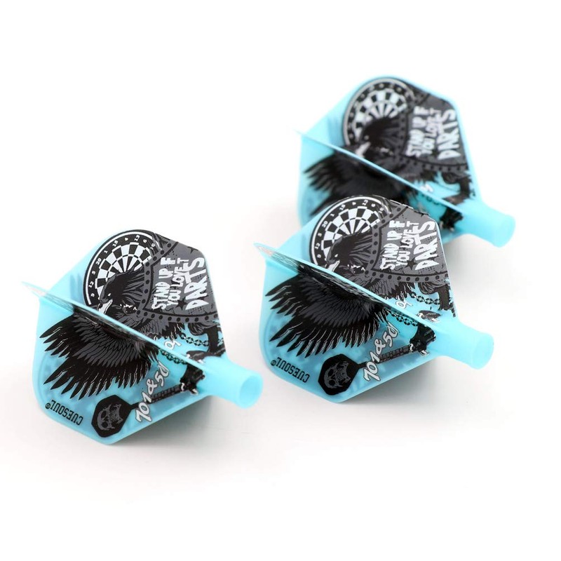 CUESOUL TERO AK4 Dart Flights Standard Shape with Attractive Pattern,