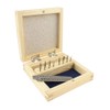 Tap and Die Set 15 pcs. In a Wooden Box