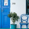 5.5 Inch House Numbers- Unique Cast Iron Metal Address/Mailbox Number