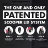 MYLIDO Protein Dispenser Scoop Powder Dispense Supplement Funnel Universal Size