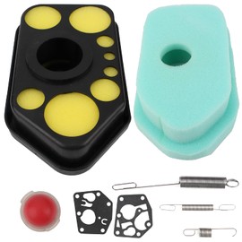 Carbhub 102-525 Air Filter Replaces 272235S 4107 5047H 5047 272235 with Air Filter Cover Assembly Air Filter Diaphragm Oil Bubble Spring