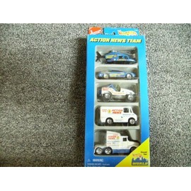 Hot Wheels Action News Team Gift Pack #17456