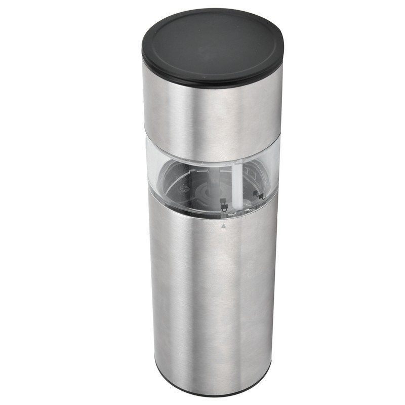 Grinder Stainless Steel Portable Electric Grinder Black Pepper Table Salt