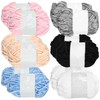 12Pcs 100g Chenille Yarn Colorful Crochet Velvet Yarn Thick Chenille