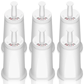 PETOX Replacement Water Filter for Breville Espresso Machine Barista Touch BES880, Barista Pro BES878, Oracle Touch BES990, Oracle BES980, Dual Boiler BES920 Bambino ClaroSwiss Sage, 6 Pack