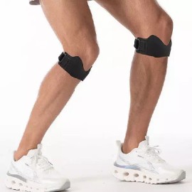 Pink 무릎 쿠션 지지 스포츠 운동용 밴딩 아대 1P [핑크] Knee Cushion Support Sports Exercise Bandage 1P [Pink]