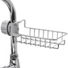 EBTOOLS Stainless Steel Sink Storage Holder, Sink Organizer with Hooks,