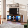 WLIVE LED TV Stand for 65-Inch TV, 58-Inch Entertainment Center