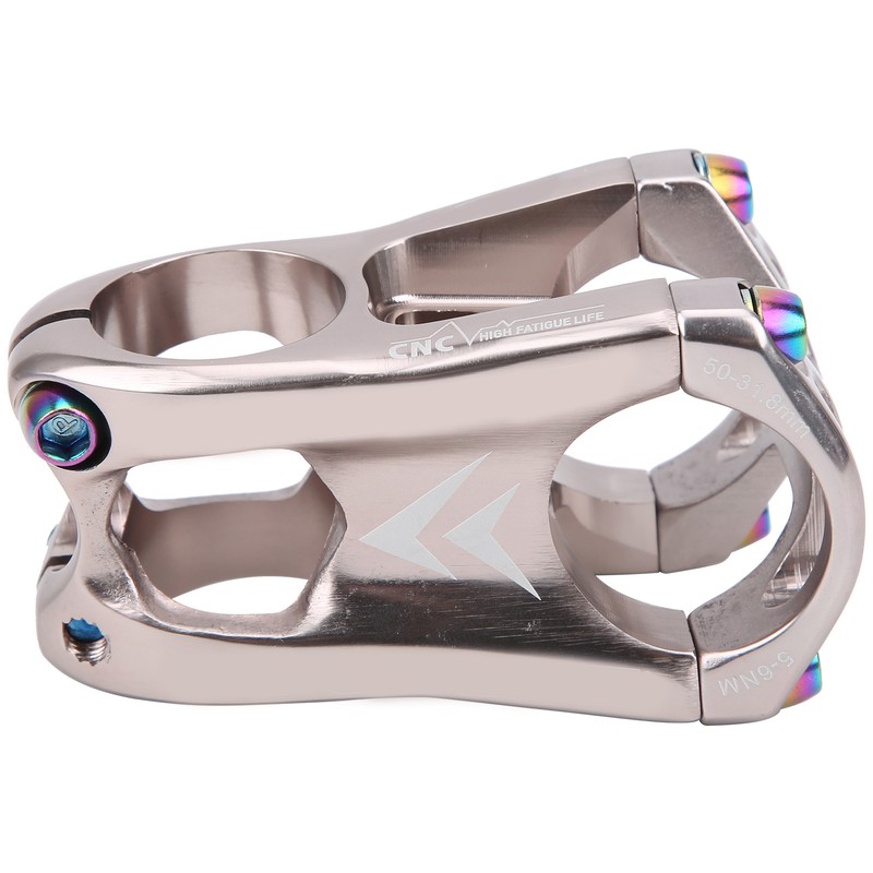 31.8x50MM Mountain Bike Handlebar Short Stem Riser Aluminum Alloy Bicycle