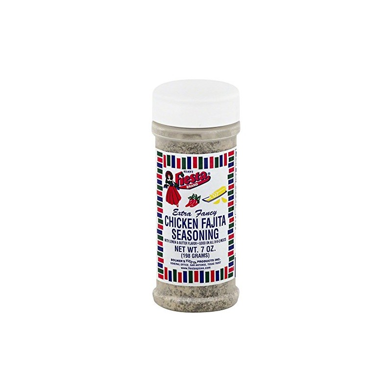 Bolner's Fiesta Chicken Fajita Seasoning, 7 Ounces (Pack of 1)