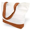 TOPDesign 1-Pack Super Strong Large 12oz Cotton Canvas Tote Bag,