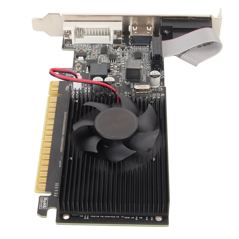 GT210 1G DDR3 Graphics Card with Cooling Fan 64 Bit