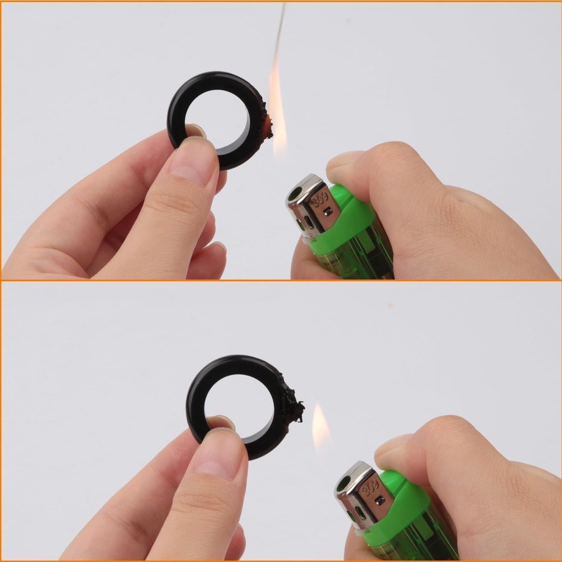 Pack of 40 Rubber Grommets Cable Grommets Waterproof Rubber Cable