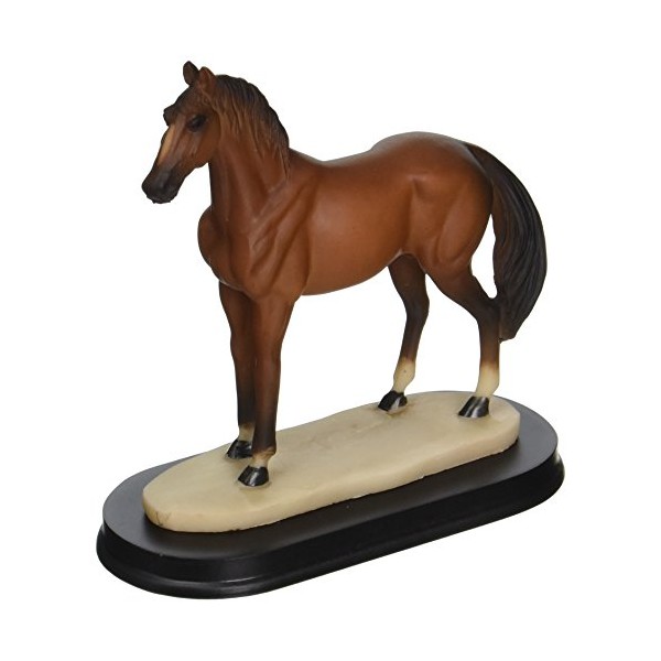 StealStreet SS-G-11414 Horses Collection Brown Horse Figurine Decoration Decor Collectible