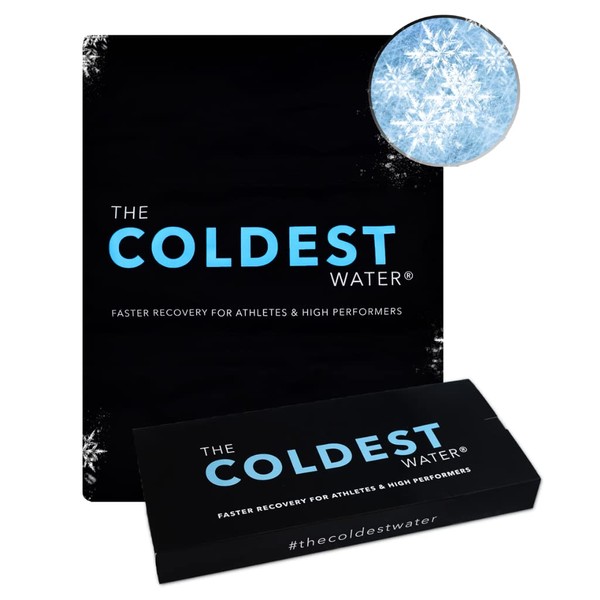 Coldest Ice Pack - Reusable Gel Ice Pack - Cold Therapy - Knee, Arm, Elbow, Shoulder, Back - Aches, Swelling, Bruises, Sprains, Inflammation 11"x14"