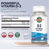 KAL D-3 400 IU Softgels, 100 Count by Kal