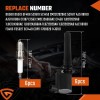 Gearzaar 6x Ignition Coil Pack & 6x Spark Plug For