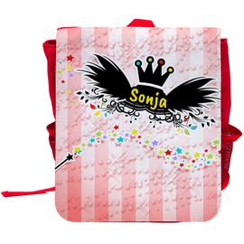 Kinder-Rucksack mit Namen Sonja und Zauberfee-Motiv für Mädchen