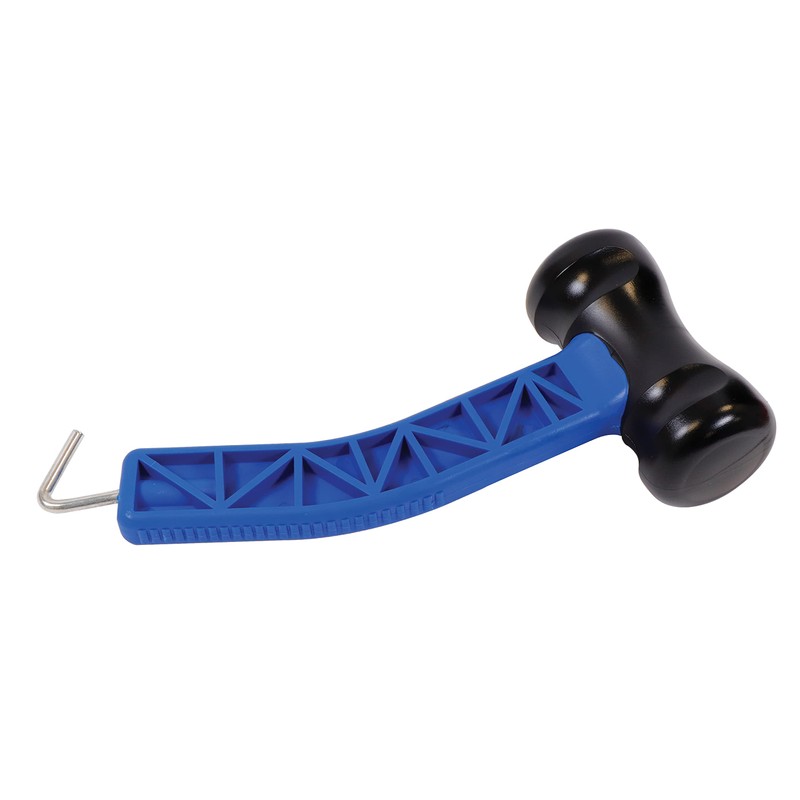 Leisurewize - Pro Mallet w/Steel Peg Pulling Hook - Rubber