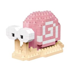 NOOLY Kids Adult Animal Micro Building Blocks Set for Home and Office Decoration KLJM-10 (Snail,220PCS)