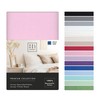VelvetHome Fitted Sheet, 180 x 200 cm, 100% Combed Cotton,