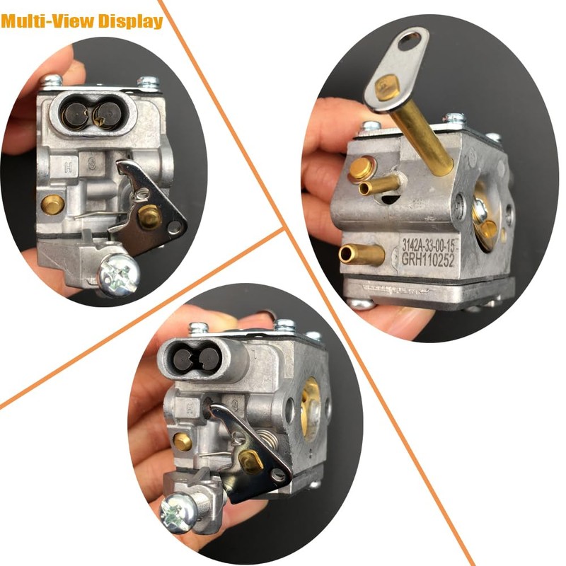 LIZAPUS Carburetor Compatible with Homelite UT10863 45cc Chainsaw 23AV UT-10820