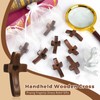 9PCS Cross My Heart, Encouragement Gift, Wooden Pocket Cross, Handheld