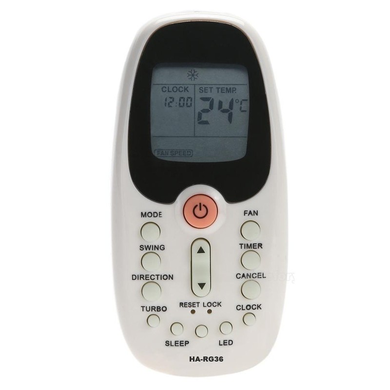 Replacement Air Conditioner Remote Control for Midea Mirage ComfortStar RG36A/BGER