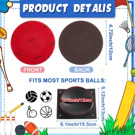 Zhanmai 7 Pcs Bowling Ball Sanding Pads Cup Set Including 6 Pcs Bowling Sanding Pads, Grit 500, 800, 1000, 1200, 1500, 2000, 3000, 5000, 1 PC Bowling Ball Holder for Bowling Sports Ball Clean Display