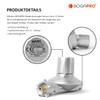 BOGAPRO 11 Levels Low Pressure Regulator, Adjustable Gas Pressure Regulator