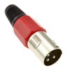 kenable XLR 3 Pin Male Microphone Solder Termination Plug for