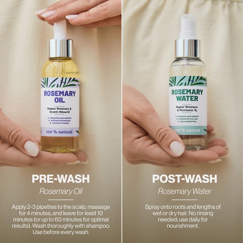 NATURAVIT Rosmarion Oil and Water Bundle