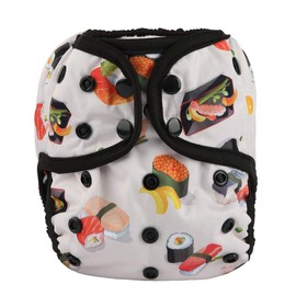 Sigzagor - Funda para pañales de bebé, talla única, 22,7 kg a 91,4 kg, Mermaid Sea, Talla única
