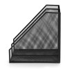 Carperipher Metal Mesh Magazine File Holder, 2 Pcs Desk Document