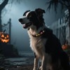 Halloween Light Up Dog Collar, LED Dog Collar Glow in